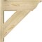Ekena Millwork Traditional Rough Sawn Traditional Outlooker, Douglas Fir, 8"W x 24"D x 24"H OUT08X24X24TRA01RDF - alternate 2